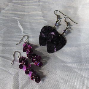 🌈Deal! Shining Purple Earrings🌈
